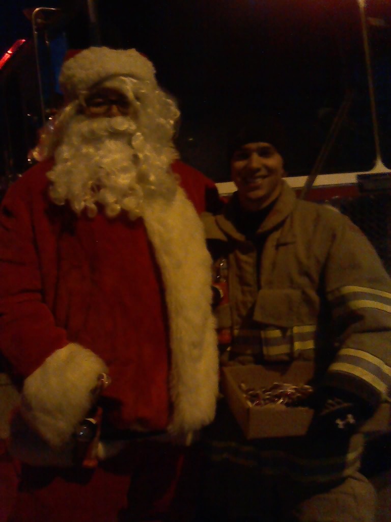 The West Wendover Fire Department, each year deliver presents, by the way of Santa, to some children who might not get anything for Christmas, if not for the gracious and anonymous donations of local people and the countless hours of their Fire Department as volunteers.