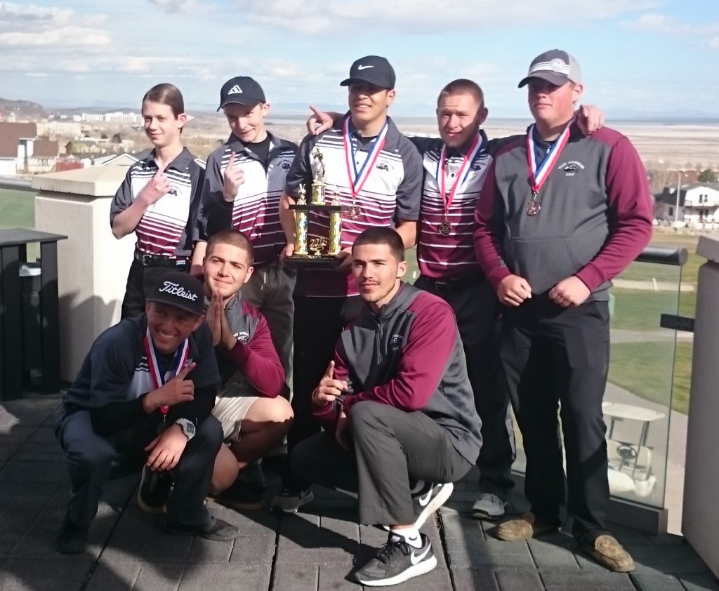 WW Boys Golf last week tourney at West Wendover Golf Course. (Photo: Coach Tyler Peterson)