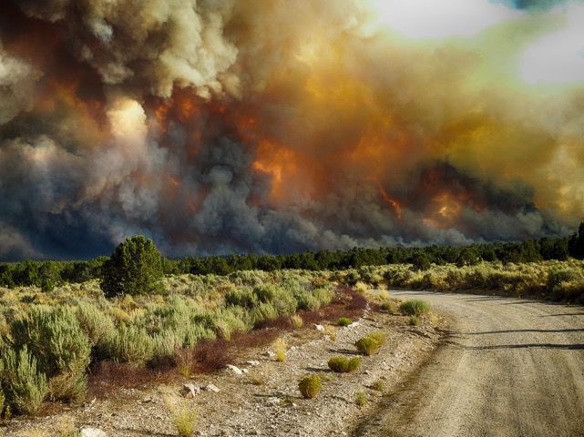 Fire Elko Ruby Marshes (photo credit Kim Jackson)