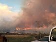 Virginia Mountains Complex fire, North of Reno, Nevada (Photo courtesy Truckee) Meadows Fire