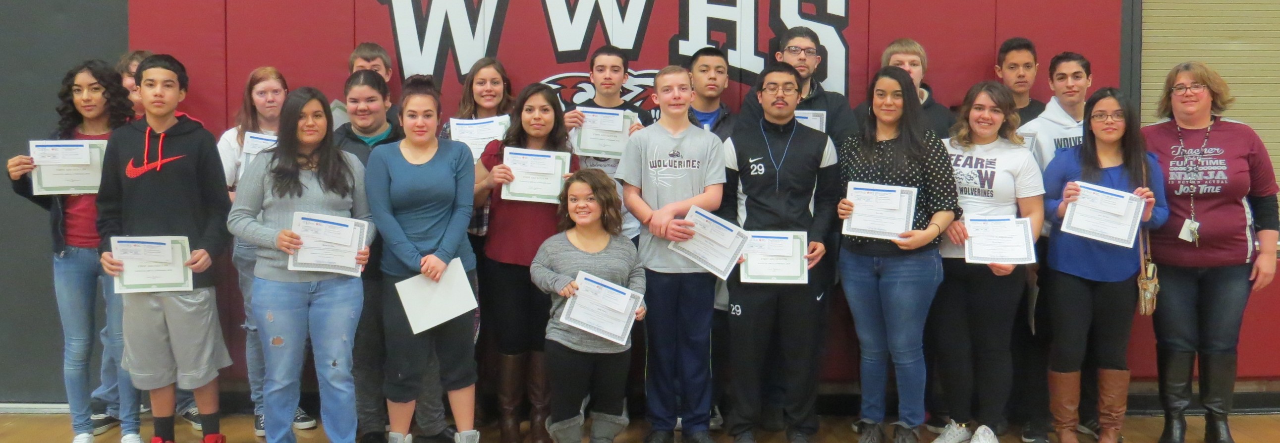 First Aid AED/ CPR / WENDOVER HIGH SCHOOL High Desert Advocate